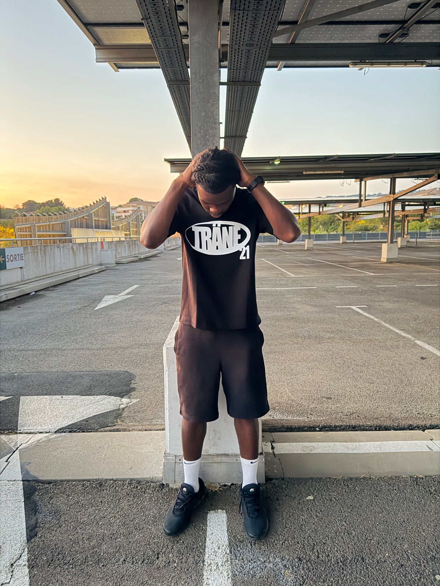 TRÄNE21 T-SHIRT - BLACK