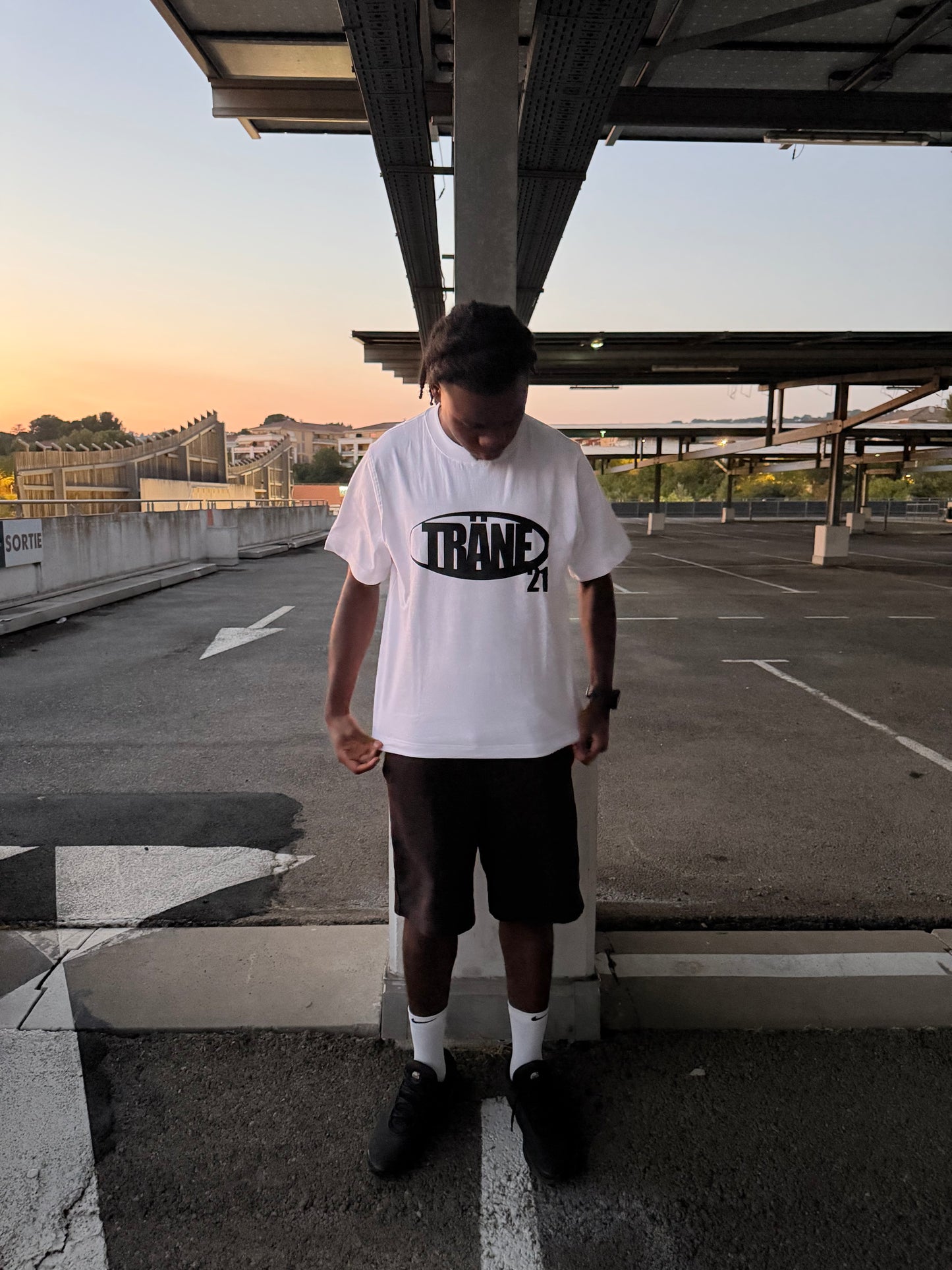 TRÄNE21 T-SHIRT - WHITE
