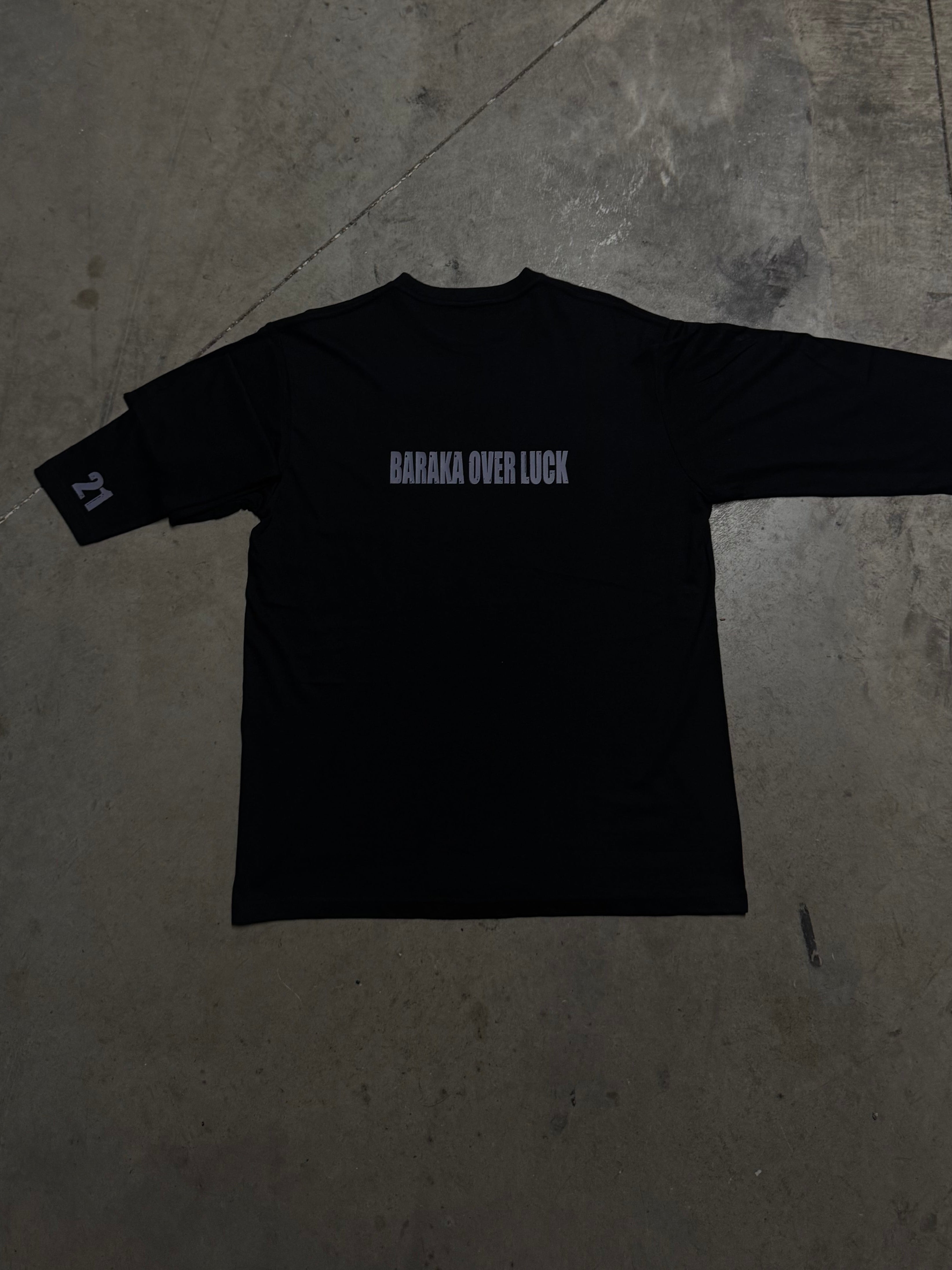 Long sleeve "BARAKA OVER LUCK"